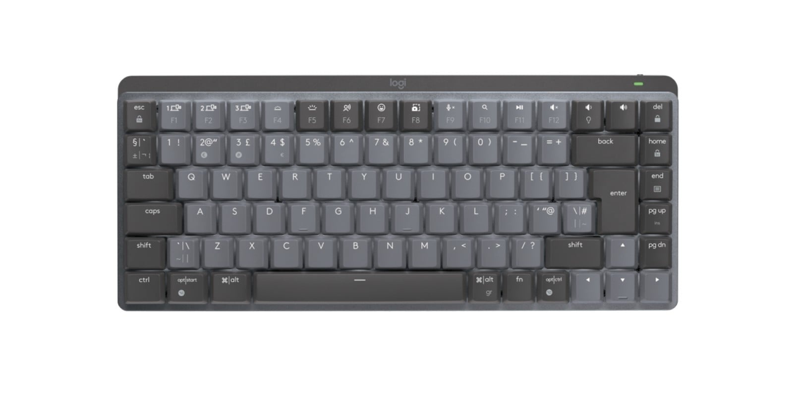 LOGITECH Logitech 920-010779 tastiera Ufficio RF senza fili + Bluetooth QWERTY Inglese UK Grafite - TASTIERE E CONTROLLER | TecnoCARE.net Sabaudia, Latina, Terracina, San Felice Circeo e Pontinia