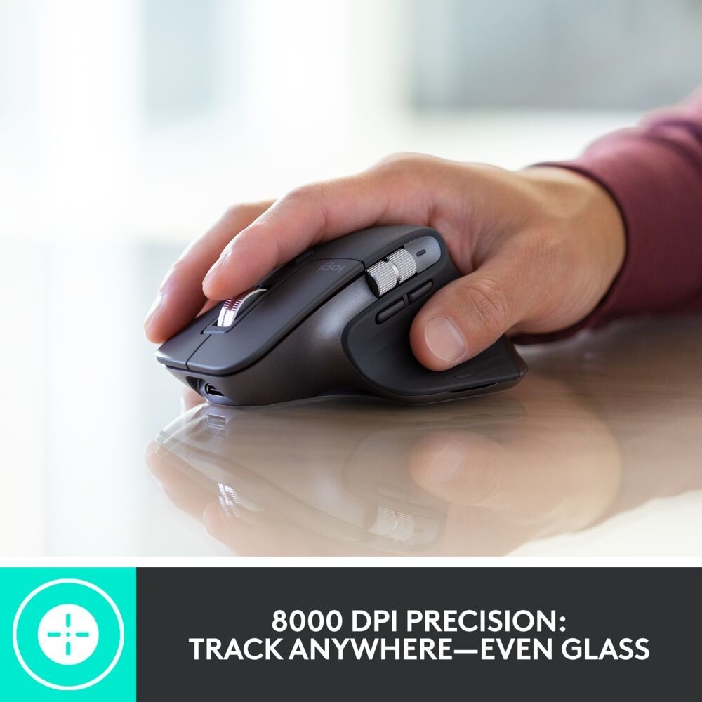 LOGITECH Logitech Master MX Keys Combo for Bussiness tastiera Mouse incluso Ufficio RF senza fili + Bluetooth QWERTZ Svizzere Grafite - TASTIERE E CONTROLLER | TecnoCARE.net Sabaudia, Latina, Terracina, San Felice Circeo e Pontinia