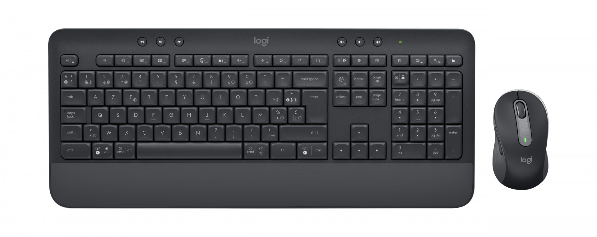 LOGITECH Logitech Signature MK650 Combo for Business tastiera Mouse incluso Ufficio Bluetooth AZERTY Francese Grafite - TASTIERE E CONTROLLER | TecnoCARE.net Sabaudia, Latina, Terracina, San Felice Circeo e Pontinia