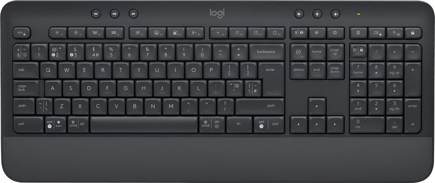 LOGITECH Logitech 920-010918 tastiera Ufficio Bluetooth QWERTY Inglese UK Grafite - TASTIERE E CONTROLLER | TecnoCARE.net Sabaudia, Latina, Terracina, San Felice Circeo e Pontinia