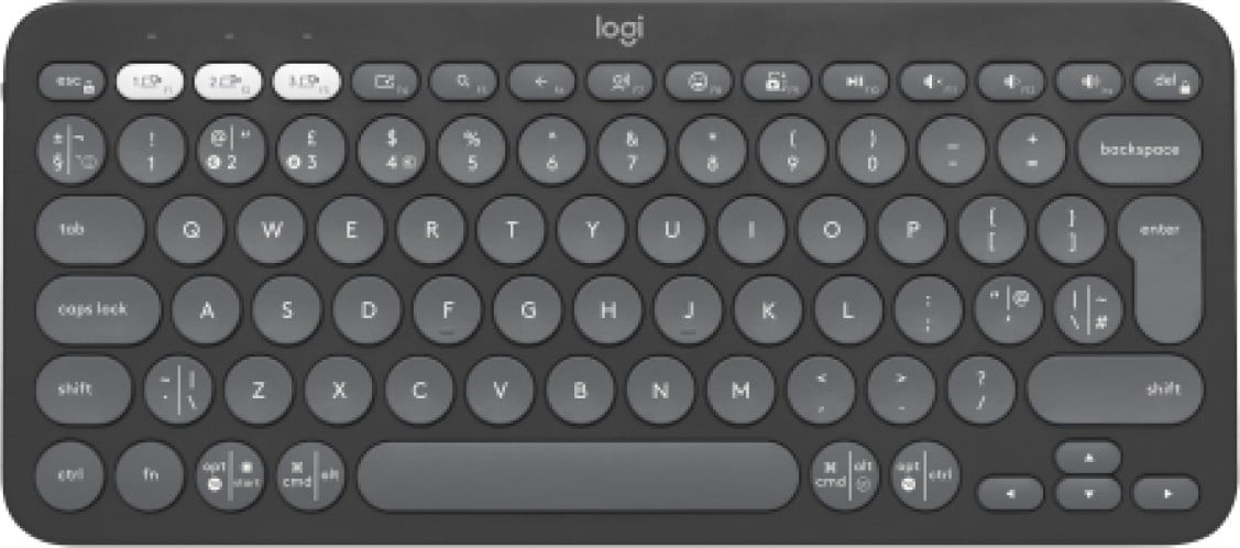LOGITECH Logitech 920-011843 tastiera Universale Bluetooth QWERTY Inglese UK Grafite - TASTIERE E CONTROLLER | TecnoCARE.net Sabaudia, Latina, Terracina, San Felice Circeo e Pontinia