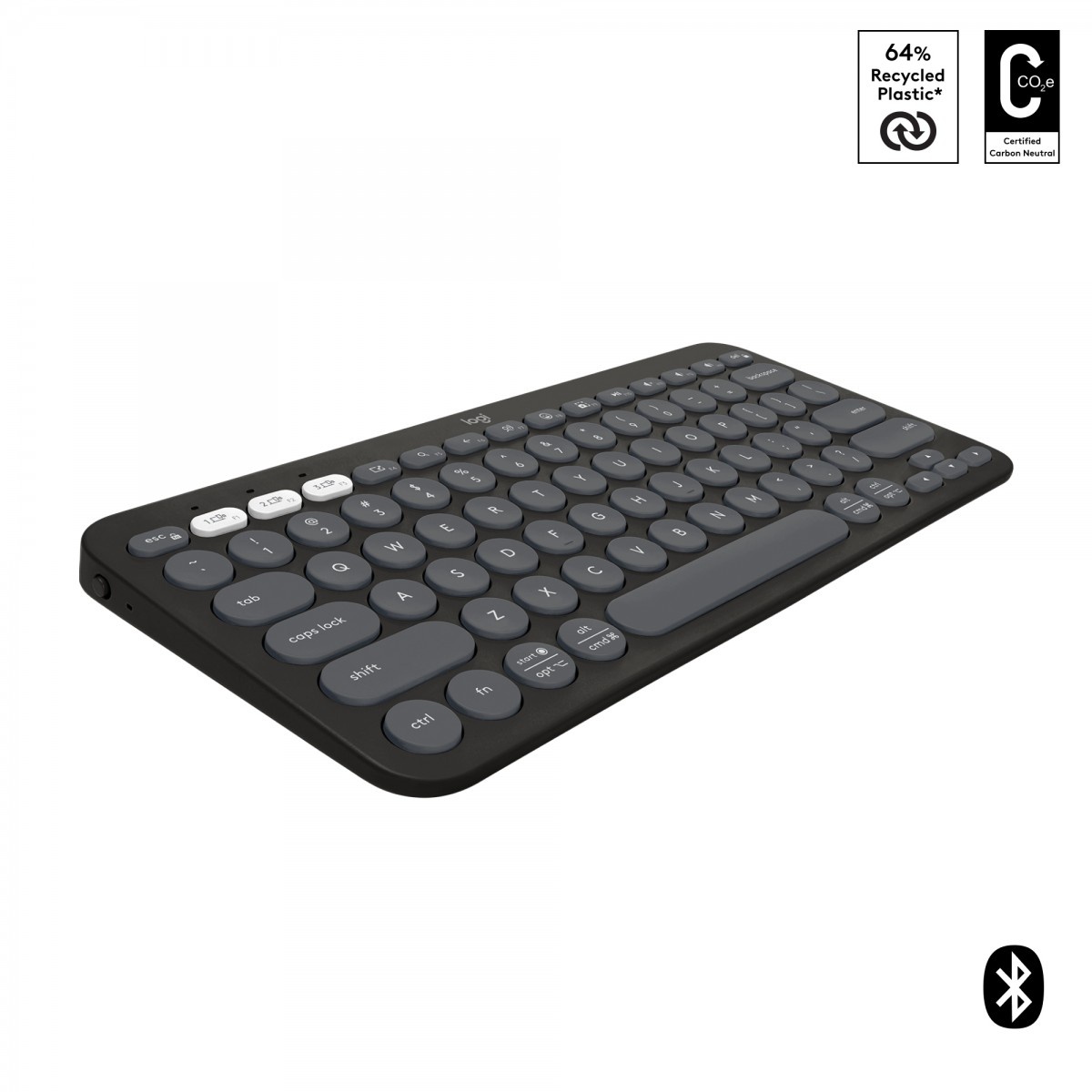 LOGITECH Logitech 920-011851 Pebble Keys 2 K380S Tonal Tastiera Wireless - TASTIERE E CONTROLLER | TecnoCARE.net Sabaudia, Latina, Terracina, San Felice Circeo e Pontinia