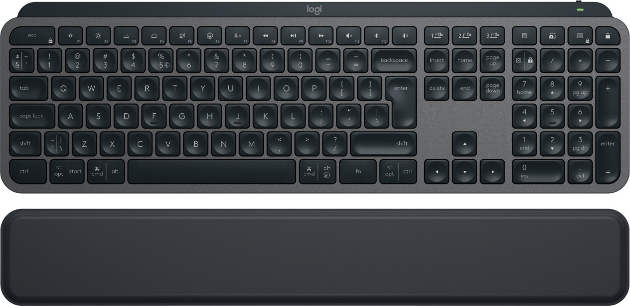 LOGITECH Logitech 920-011589 MX Keys S Tastiera Grafite con Poggiapolsi - TASTIERE E CONTROLLER | TecnoCARE.net Sabaudia, Latina, Terracina, San Felice Circeo e Pontinia