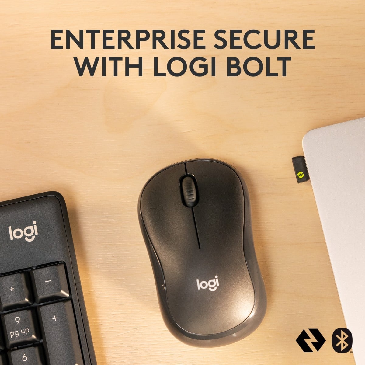 LOGITECH Logitech 920-012067 tastiera Mouse incluso Ufficio Bluetooth QWERTZ Svizzere Grafite - TASTIERE E CONTROLLER | TecnoCARE.net Sabaudia, Latina, Terracina, San Felice Circeo e Pontinia