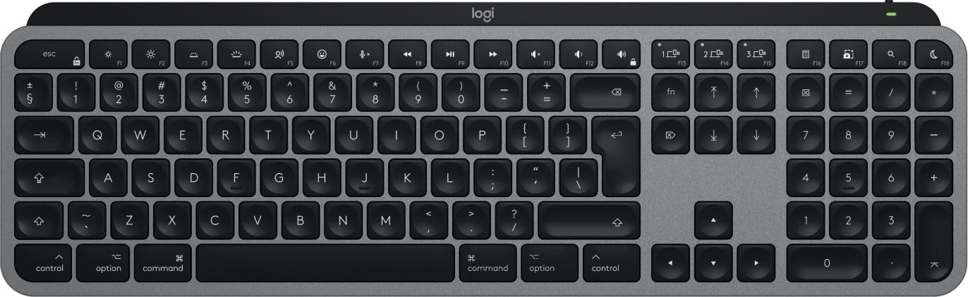 LOGITECH Logitech 920-011637 MX Keys S per Mac - Grigio spaziale QWERTY INTL - TASTIERE E CONTROLLER | TecnoCARE.net Sabaudia, Latina, Terracina, San Felice Circeo e Pontinia