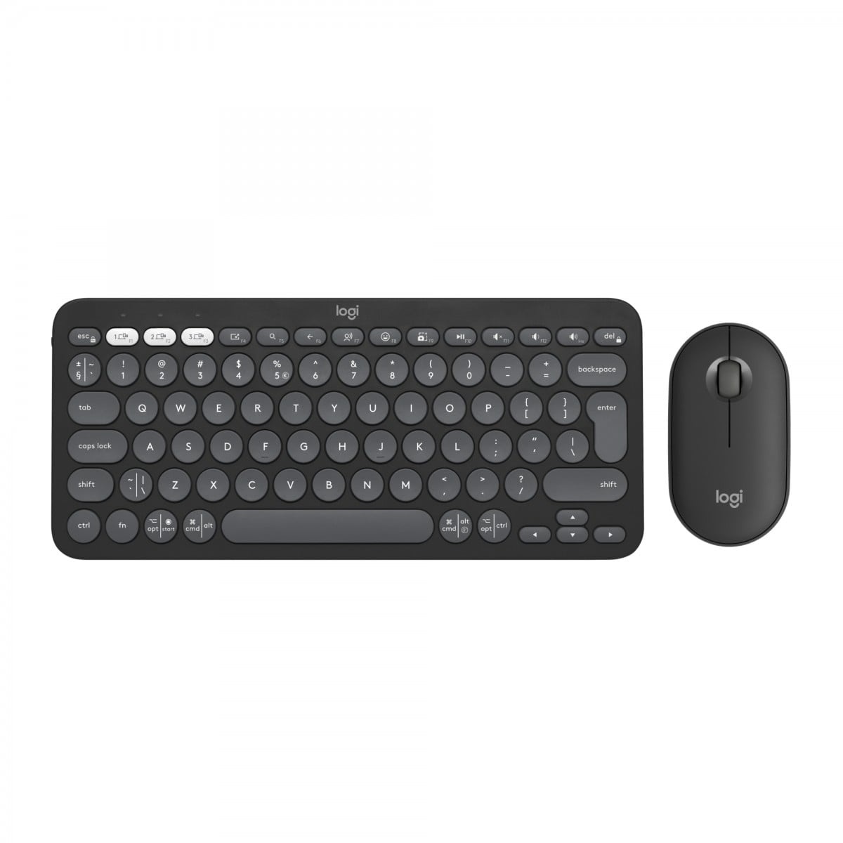 LOGITECH Logitech 920-012239 tastiera Mouse incluso Universale RF senza fili + Bluetooth QWERTY US International Grafite - TASTIERE E CONTROLLER | TecnoCARE.net Sabaudia, Latina, Terracina, San Felice Circeo e Pontinia