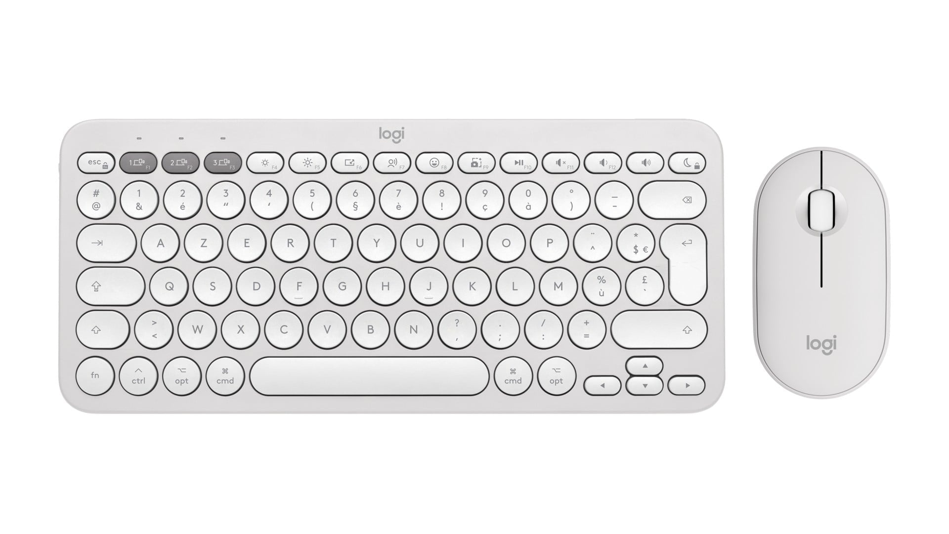 LOGITECH Logitech 920-012240 Pebble 2 Combo - Bianco Tonale QWERTY INTL - TASTIERE E CONTROLLER | TecnoCARE.net Sabaudia, Latina, Terracina, San Felice Circeo e Pontinia
