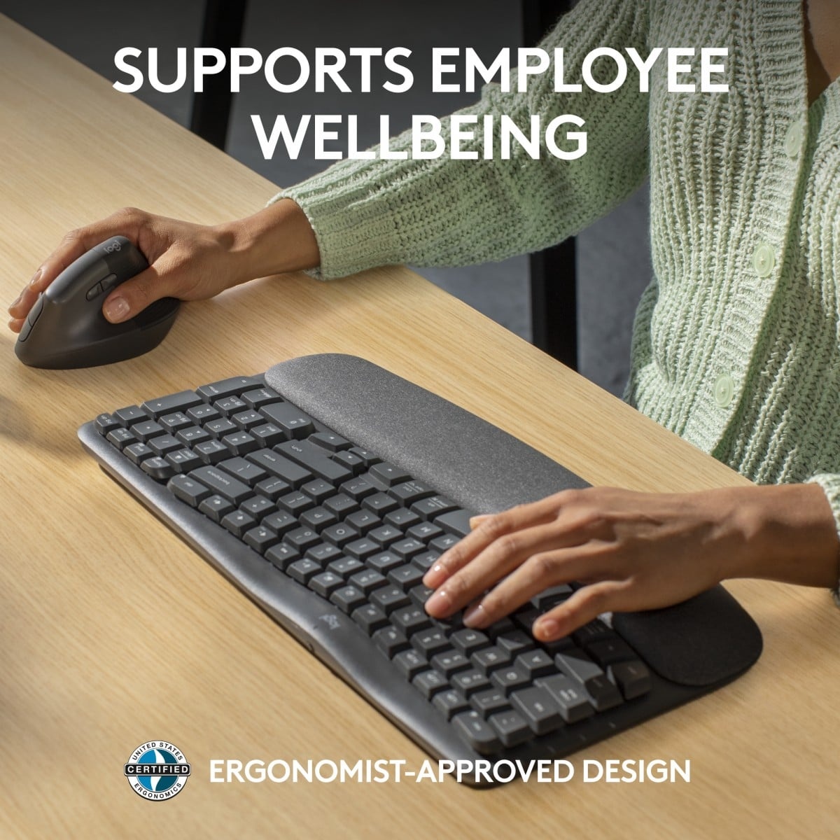 LOGITECH Logitech ERGO Wave Keys tastiera Ufficio RF senza fili + Bluetooth AZERTY Francese Grafite - TASTIERE E CONTROLLER | TecnoCARE.net Sabaudia, Latina, Terracina, San Felice Circeo e Pontinia