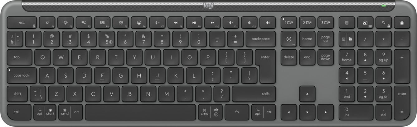 LOGITECH Logitech 920-012465 tastiera Ufficio RF senza fili + Bluetooth QWERTY US International Grafite - TASTIERE E CONTROLLER | TecnoCARE.net Sabaudia, Latina, Terracina, San Felice Circeo e Pontinia