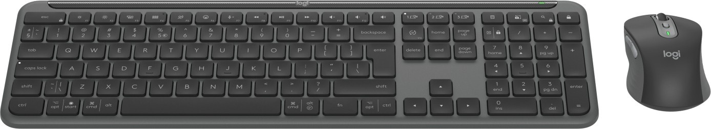 LOGITECH Logitech 920-012490 Signature Slim MK950 Combo Wireless Grafite - TASTIERE E CONTROLLER | TecnoCARE.net Sabaudia, Latina, Terracina, San Felice Circeo e Pontinia