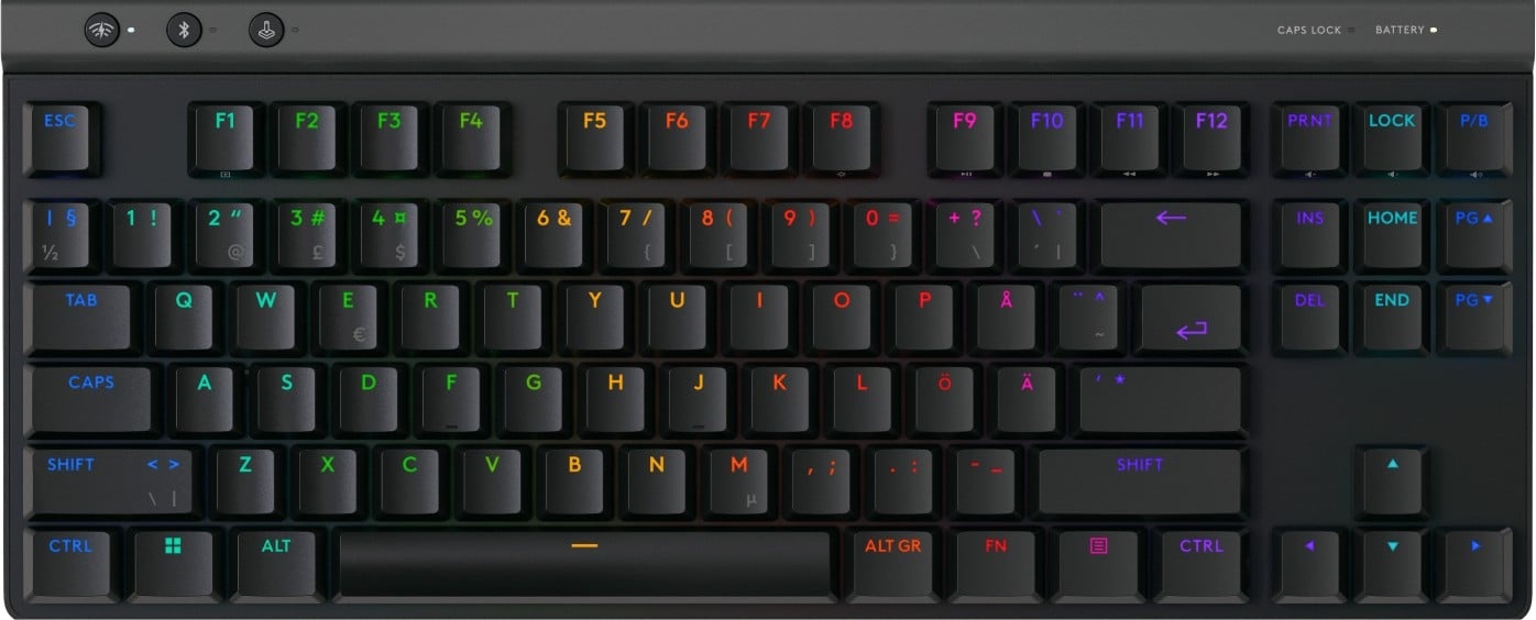 LOGITECH Logitech 920-012552 G515 Lightspeed TKL Tastiera da gioco nera - TASTIERE E CONTROLLER | TecnoCARE.net Sabaudia, Latina, Terracina, San Felice Circeo e Pontinia