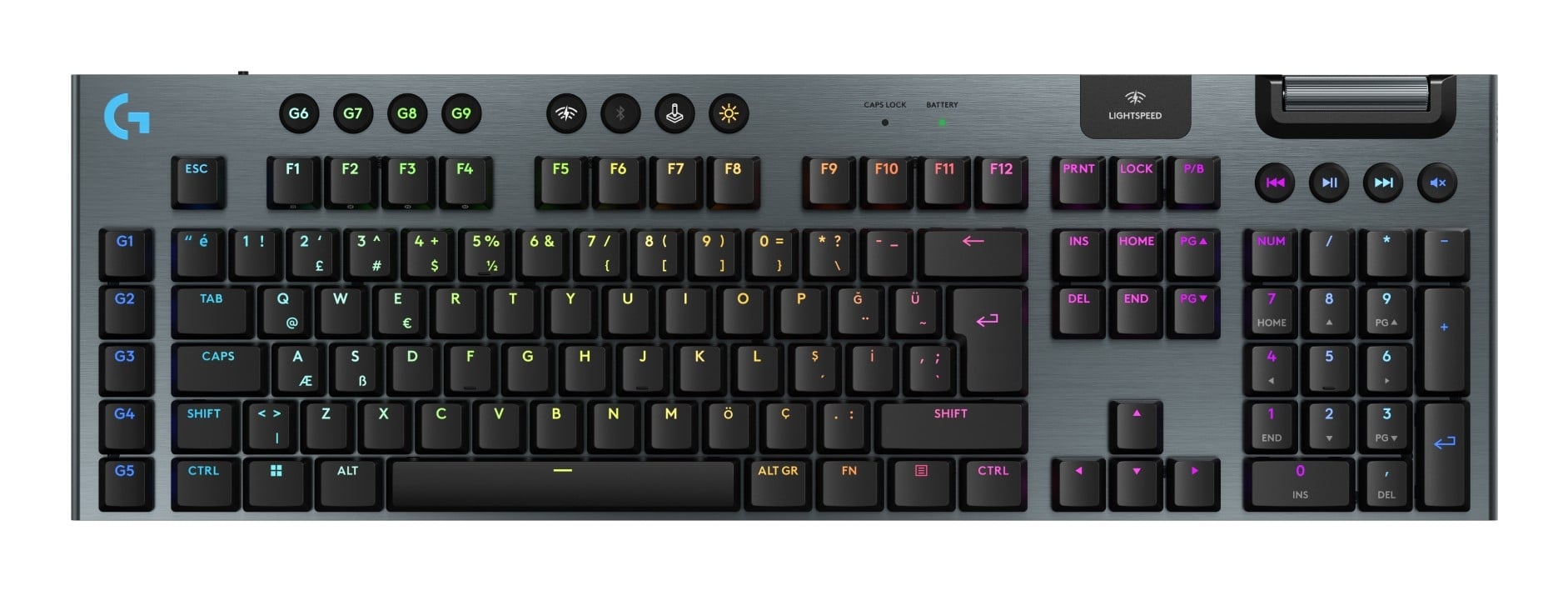 LOGITECH Logitech 920-012676 G915 X Lightspeed Tastiera da gioco wireless nera - TASTIERE E CONTROLLER | TecnoCARE.net Sabaudia, Latina, Terracina, San Felice Circeo e Pontinia