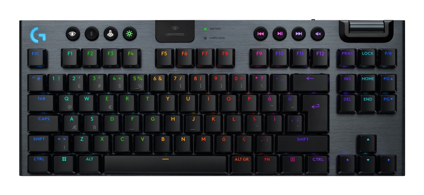 LOGITECH Logitech G G915 X LIGHTSPEED tastiera Gaming USB + RF Wireless + Bluetooth QWERTY US International Nero - TASTIERE E CONTROLLER | TecnoCARE.net Sabaudia, Latina, Terracina, San Felice Circeo e Pontinia