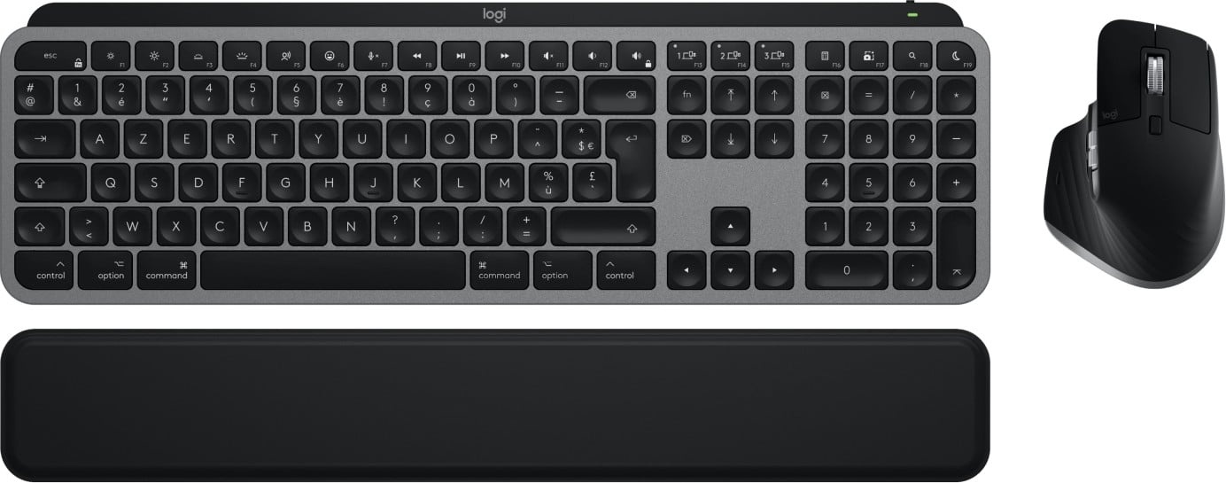 LOGITECH Logitech MX Keys S Combo per Mac - Grigio Spaziale - FRA - TASTIERE E CONTROLLER | TecnoCARE.net Sabaudia, Latina, Terracina, San Felice Circeo e Pontinia