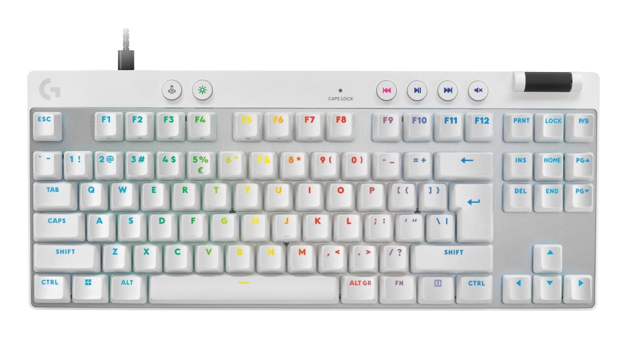 LOGITECH Logitech 920-013242 G Pro X TKL Rapid Tastiera da gioco bianca - TASTIERE E CONTROLLER | TecnoCARE.net Sabaudia, Latina, Terracina, San Felice Circeo e Pontinia