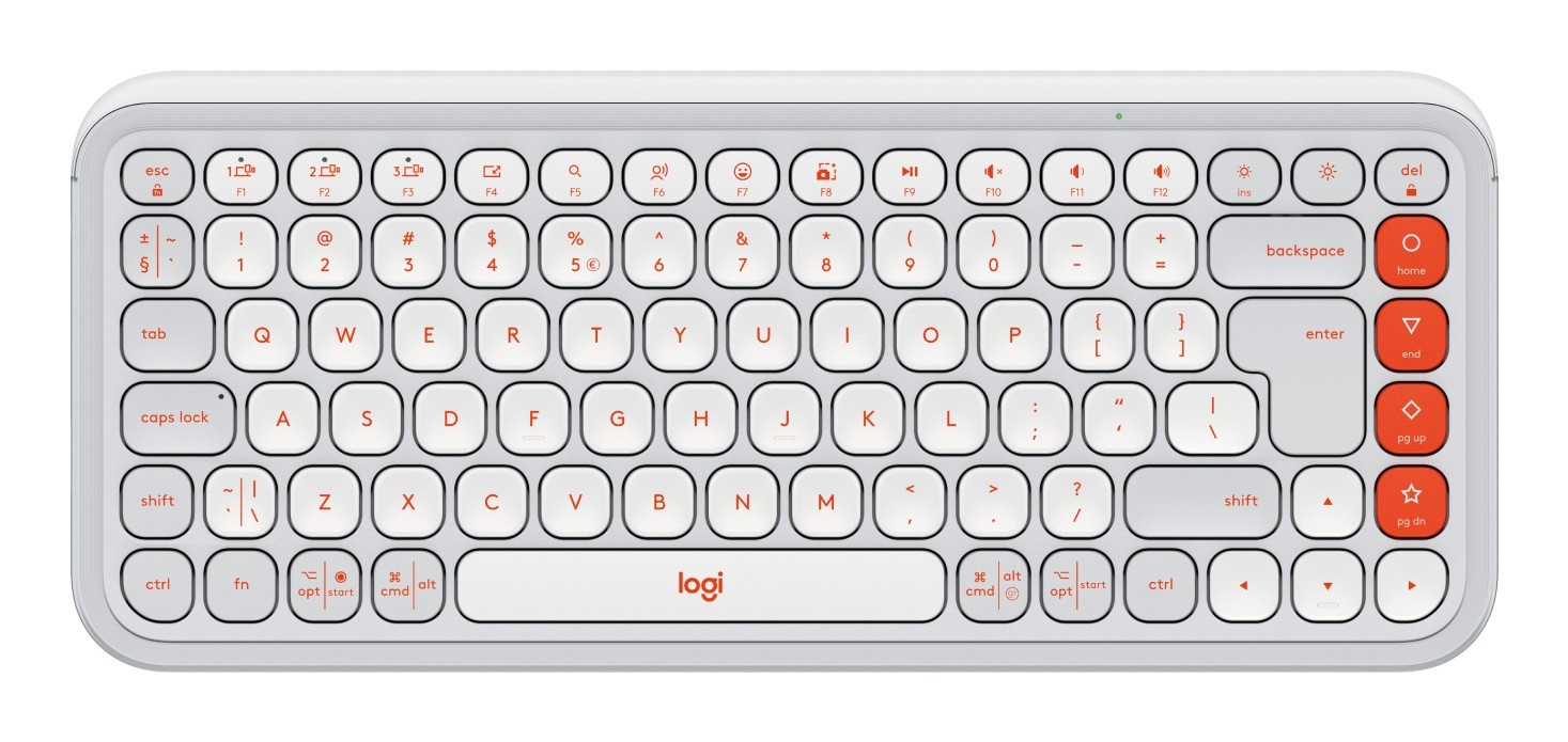 LOGITECH Logitech 920-013072 tastiera Universale Bluetooth QWERTY US International Arancione, Bianco - TASTIERE E CONTROLLER | TecnoCARE.net Sabaudia, Latina, Terracina, San Felice Circeo e Pontinia