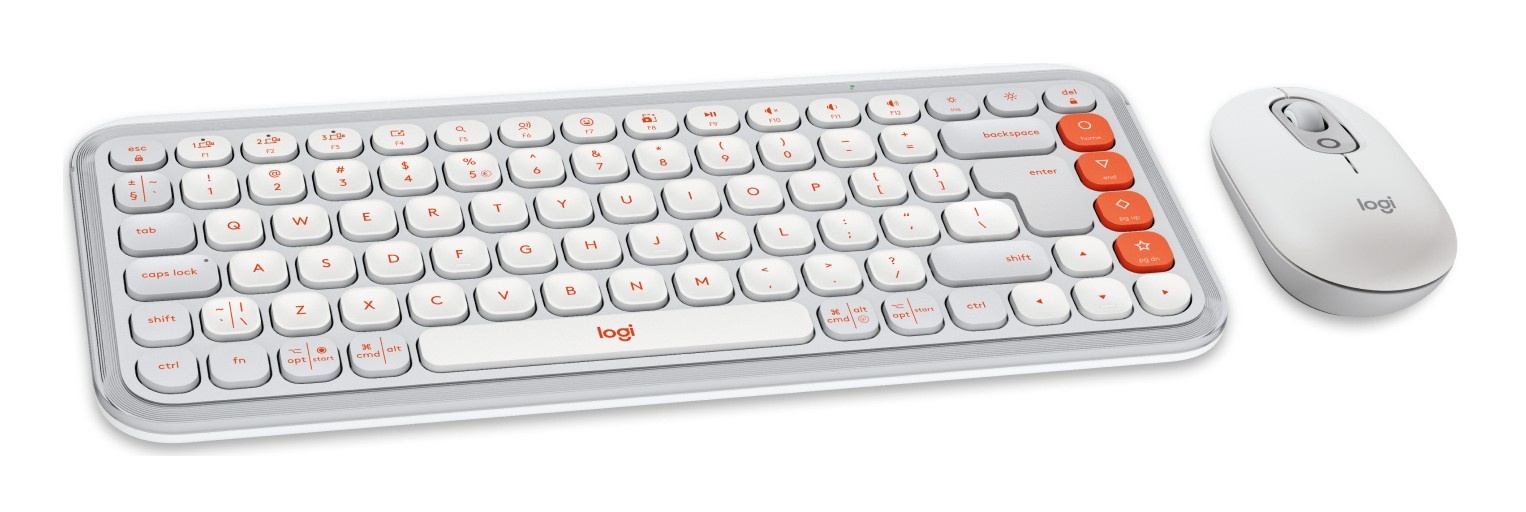 LOGITECH Logitech 920-013141 POP Icon Combo Mouse e Tastiera Bianco Sporco - TASTIERE E CONTROLLER | TecnoCARE.net Sabaudia, Latina, Terracina, San Felice Circeo e Pontinia