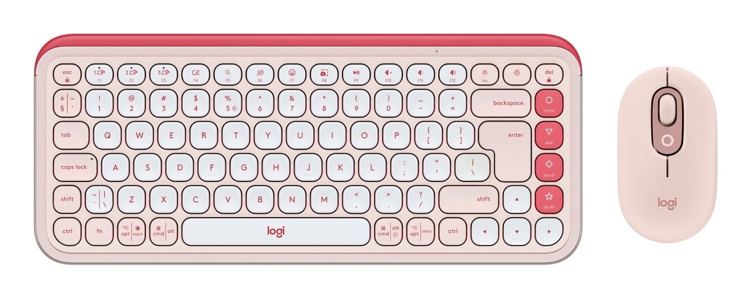 LOGITECH Logitech 920-013142 POP Icon Combo Mouse e Tastiera Rosa - TASTIERE E CONTROLLER | TecnoCARE.net Sabaudia, Latina, Terracina, San Felice Circeo e Pontinia