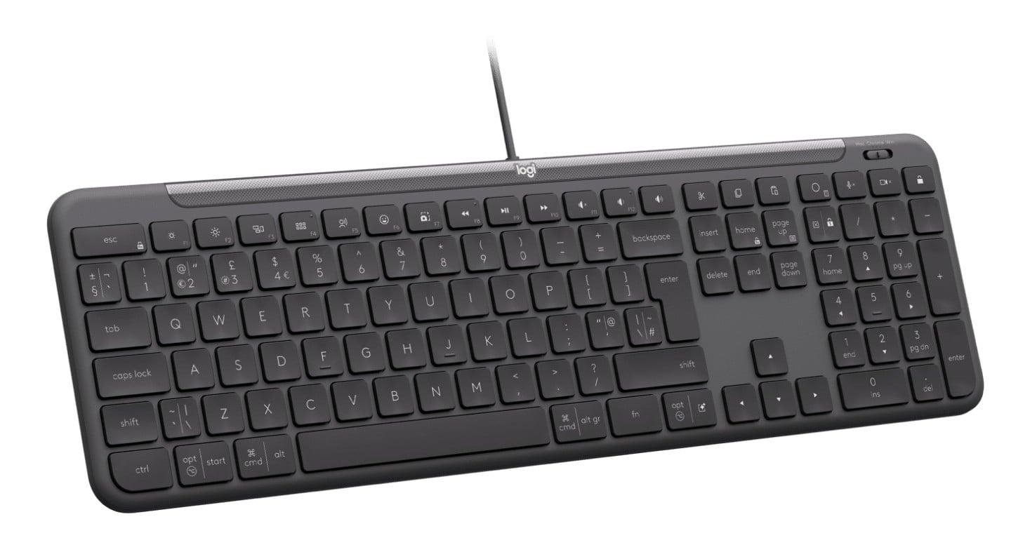 LOGITECH Logitech Tastiera Cablata K620 per Aziende - Grafite - UK - TASTIERE E CONTROLLER | TecnoCARE.net Sabaudia, Latina, Terracina, San Felice Circeo e Pontinia
