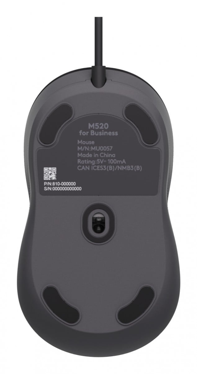 LOGITECH Logitech M520 per Aziende - Grafite - TASTIERE E CONTROLLER | TecnoCARE.net Sabaudia, Latina, Terracina, San Felice Circeo e Pontinia
