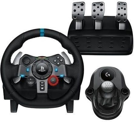 LOGITECH Logitech 991-000557 G29 Driving Force Volante da corsa per PS4/PS5 Nero - PERIFERICHE DI GIOCO | TecnoCARE.net Sabaudia, Latina, Terracina, San Felice Circeo e Pontinia