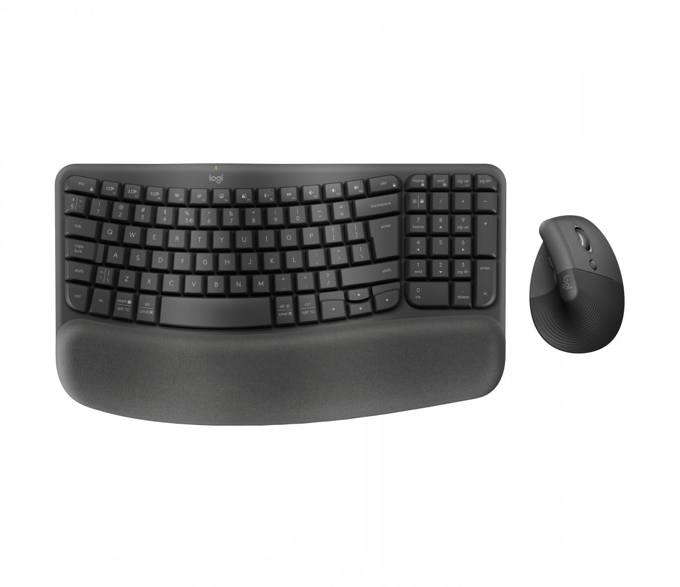 LOGITECH Logitech 920-013635 Wave Keys and Lift Combo - Grafite QWERTY INTL - TASTIERE E CONTROLLER | TecnoCARE.net Sabaudia, Latina, Terracina, San Felice Circeo e Pontinia
