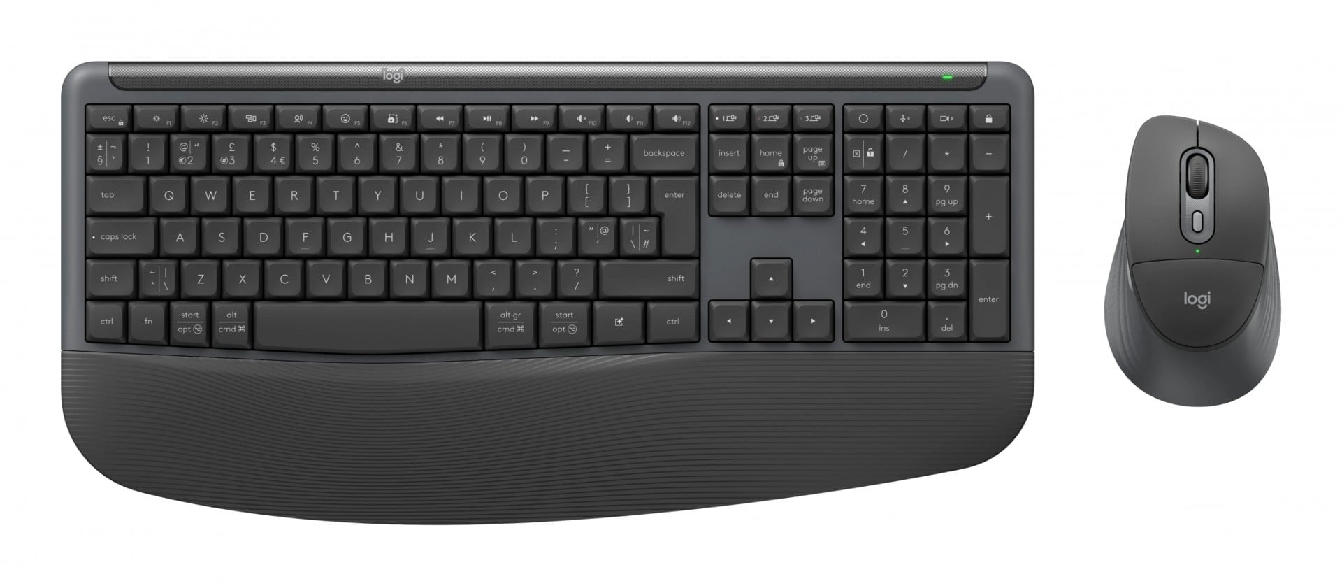 LOGITECH Logitech 920-014032 Signature Comfort Plus Combo MK880 - Grafite QWERTY INTL - TASTIERE E CONTROLLER | TecnoCARE.net Sabaudia, Latina, Terracina, San Felice Circeo e Pontinia