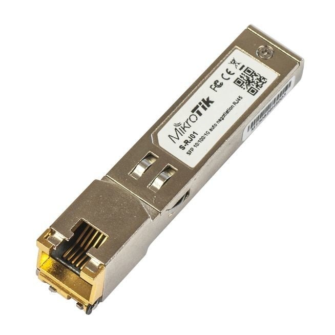 MIKROTIK Mikrotik S-RJ01 modulo del commutatore di rete Gigabit Ethernet - RETI | TecnoCARE.net Sabaudia, Latina, Terracina, San Felice Circeo e Pontinia