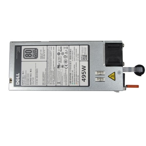 DELL Single Hot-plug Power Supply (1+0) 495WCusKit - BATTERIE E ALIMENTATORI | TecnoCARE.net Sabaudia, Latina, Terracina, San Felice Circeo e Pontinia