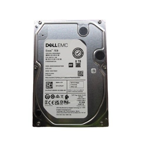DELL Dell 8TB 7.2K RPM SATA 6Gbps 512e 3.5in Hard Drive - SUPPORTI PER LA MEMORIZZAZIONE | TecnoCARE.net Sabaudia, Latina, Terracina, San Felice Circeo e Pontinia