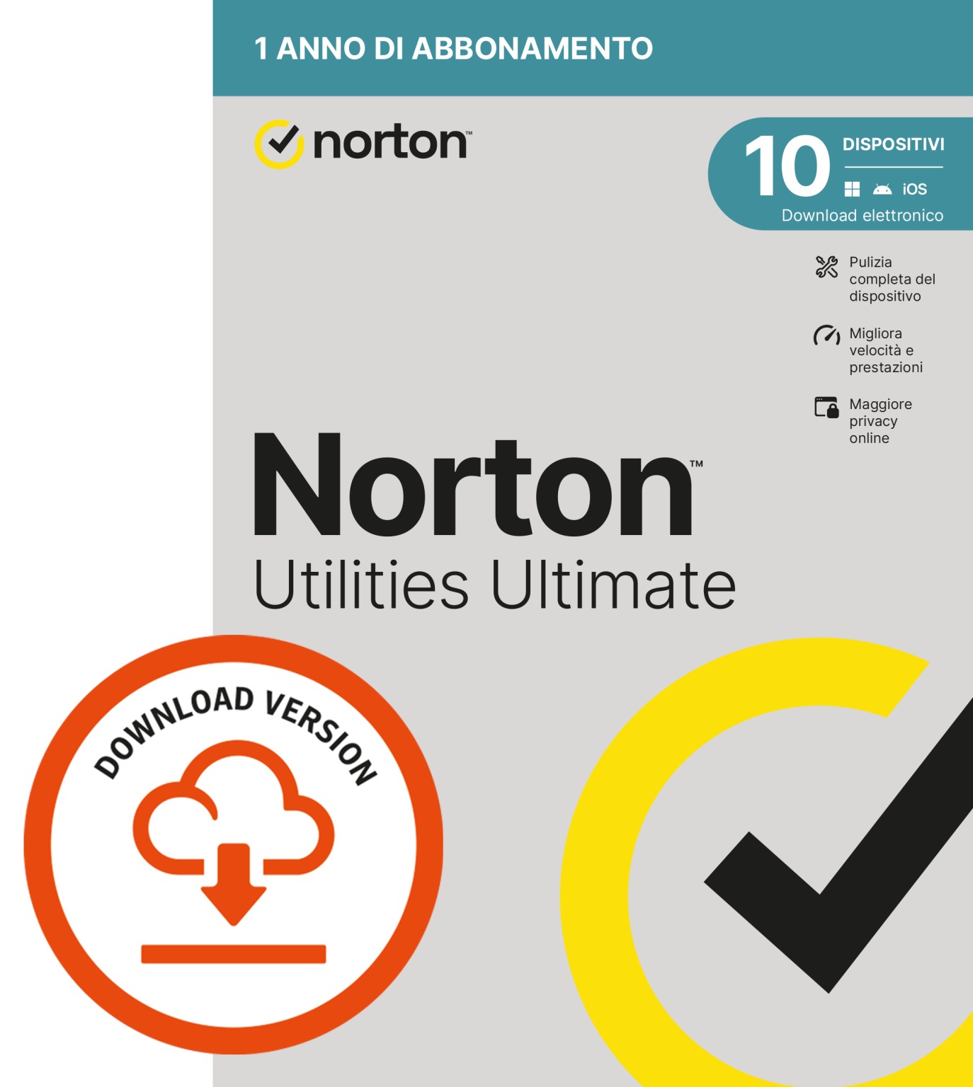 SYMANTEC NORTON UTILITIES ULTIMATE - IT ESD - ANTIVIRUS | TecnoCARE.net Sabaudia, Latina, Terracina, San Felice Circeo e Pontinia