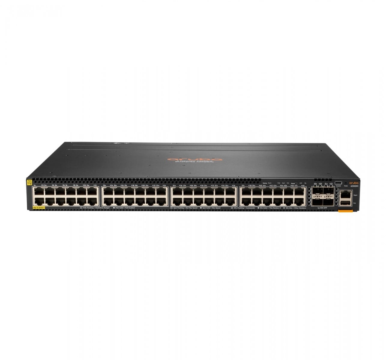 HPE HPE Aruba Networking CX 6300M 48-port 1GbE Class 4 PoE and 4-port SFP56 Switch - RETI | TecnoCARE.net Sabaudia, Latina, Terracina, San Felice Circeo e Pontinia