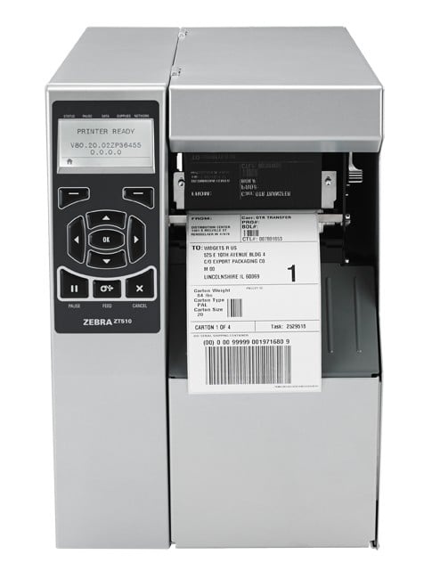 ZEBRA Stampante a trasferimento termico Zebra ZT510 300DPI 305mm/s Grigia - STAMPANTI E SCANNER | TecnoCARE.net Sabaudia, Latina, Terracina, San Felice Circeo e Pontinia