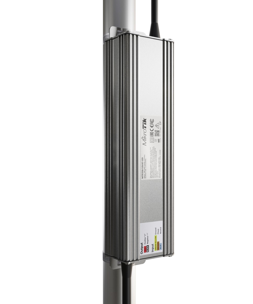 MIKROTIK Mikrotik Outdoor AC/DC power supply with 53V 250W output - BATTERIE E ALIMENTATORI | TecnoCARE.net Sabaudia, Latina, Terracina, San Felice Circeo e Pontinia