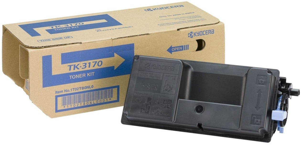 KYOCERA Kyocera 1T02T80NL1 TK-3170 Toner (15.500 pagine A4) - STAMPANTI E SCANNER | TecnoCARE.net Sabaudia, Latina, Terracina, San Felice Circeo e Pontinia
