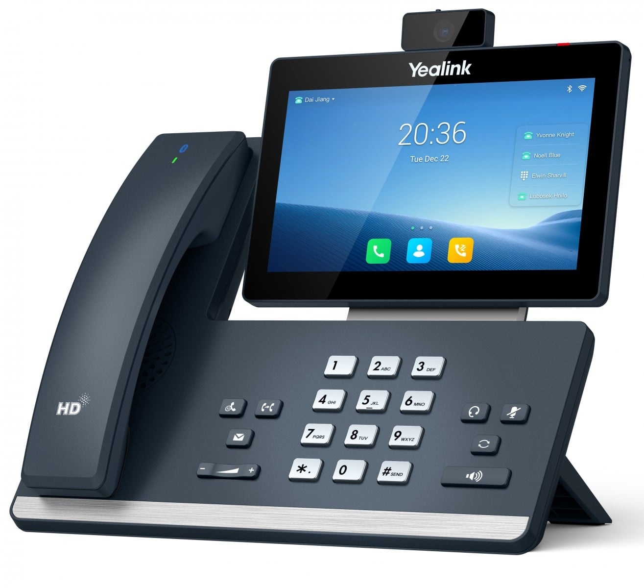 YEALINK Yealink 1201606 telefono IP Grigio LCD Wi-Fi - APPARECCHIATURA TELEFONICA | TecnoCARE.net Sabaudia, Latina, Terracina, San Felice Circeo e Pontinia