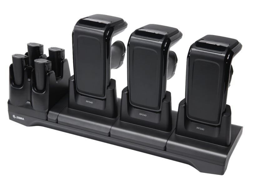 ZEBRA Zebra CRD3S4T-RFD49-UNIV-COM-1R Caricabatterie per dispositivi mobili Lettore RFID Nero AC Interno - BATTERIE E ALIMENTATORI | TecnoCARE.net Sabaudia, Latina, Terracina, San Felice Circeo e Pontinia