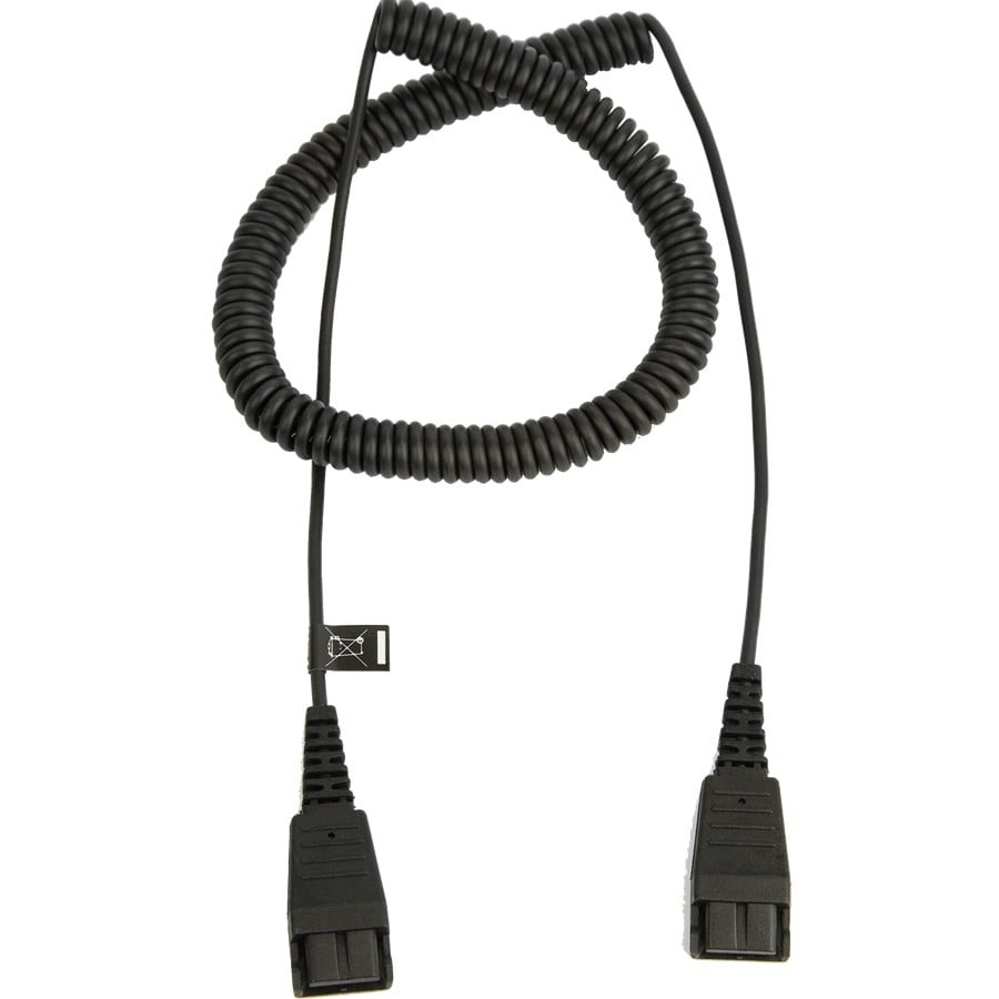JABRA Jabra 8730-009 cavo audio 0,5 m QD Nero - ACCESSORI ED ELEMENTI PER APPARECCHIATURA AUDIO | TecnoCARE.net Sabaudia, Latina, Terracina, San Felice Circeo e Pontinia