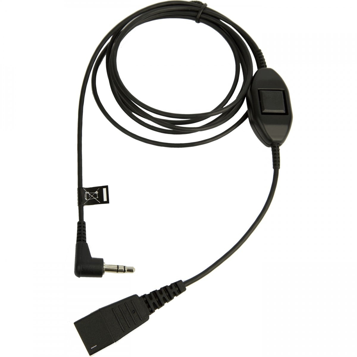 JABRA Jabra 8735-019 cavo audio 0,5 m QD 3.5mm Nero - ACCESSORI ED ELEMENTI PER APPARECCHIATURA AUDIO | TecnoCARE.net Sabaudia, Latina, Terracina, San Felice Circeo e Pontinia