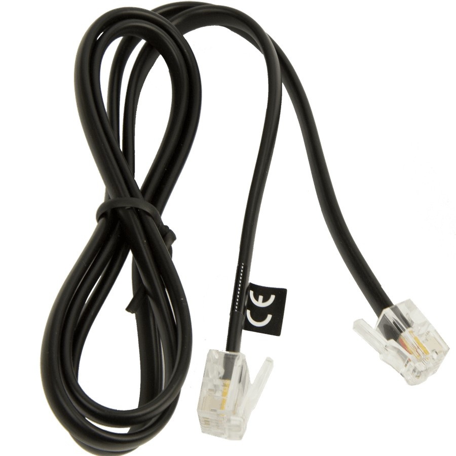 JABRA Jabra 8800-00-101 cavo telefonico Nero - ACCESSORI PER APPARECCHIATURE DI TELECOMUNICAZIONE | TecnoCARE.net Sabaudia, Latina, Terracina, San Felice Circeo e Pontinia