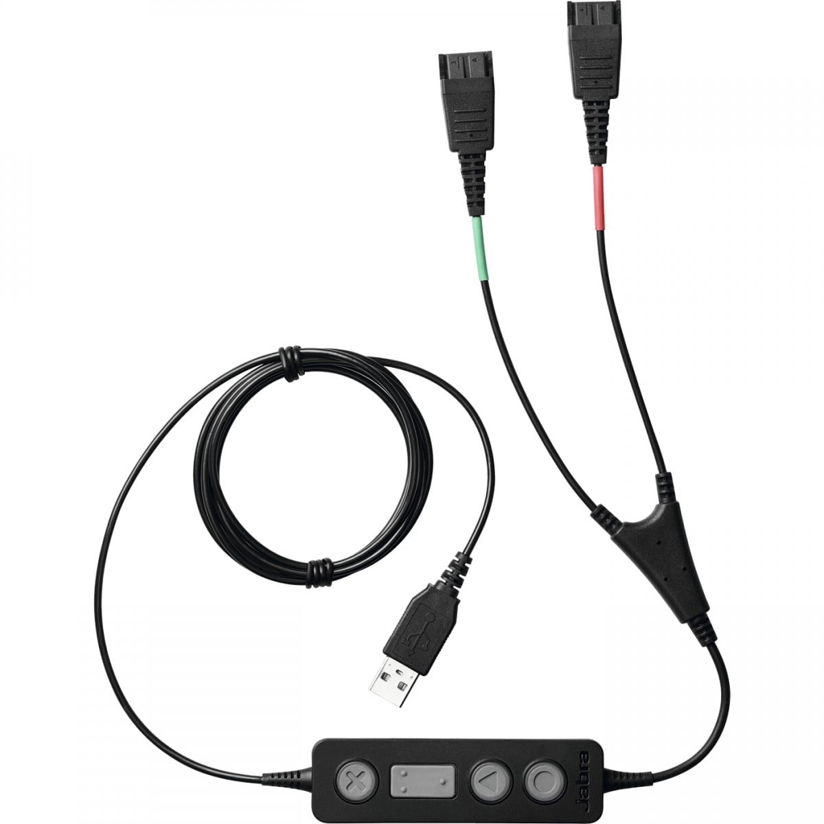 JABRA Jabra Link 265 cavo audio USB2.0 2x QD Nero - ACCESSORI ED ELEMENTI PER APPARECCHIATURA AUDIO | TecnoCARE.net Sabaudia, Latina, Terracina, San Felice Circeo e Pontinia