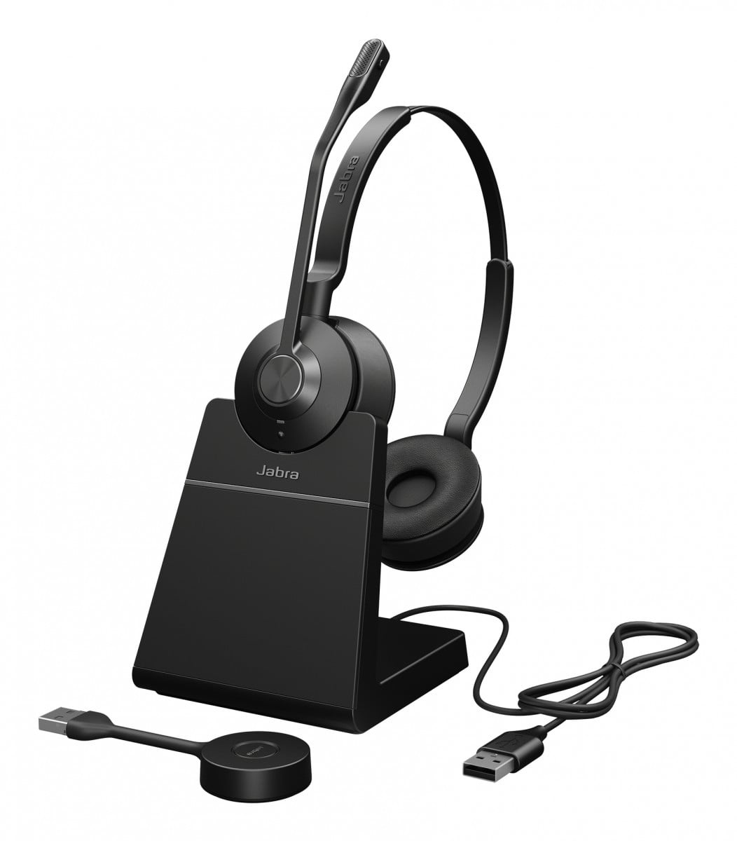 JABRA Jabra 9659-415-111 Engage 55 SE Cuffie Stereo UC Wireless con Base - AUDIO E CUFFIE PORTATILI | TecnoCARE.net Sabaudia, Latina, Terracina, San Felice Circeo e Pontinia