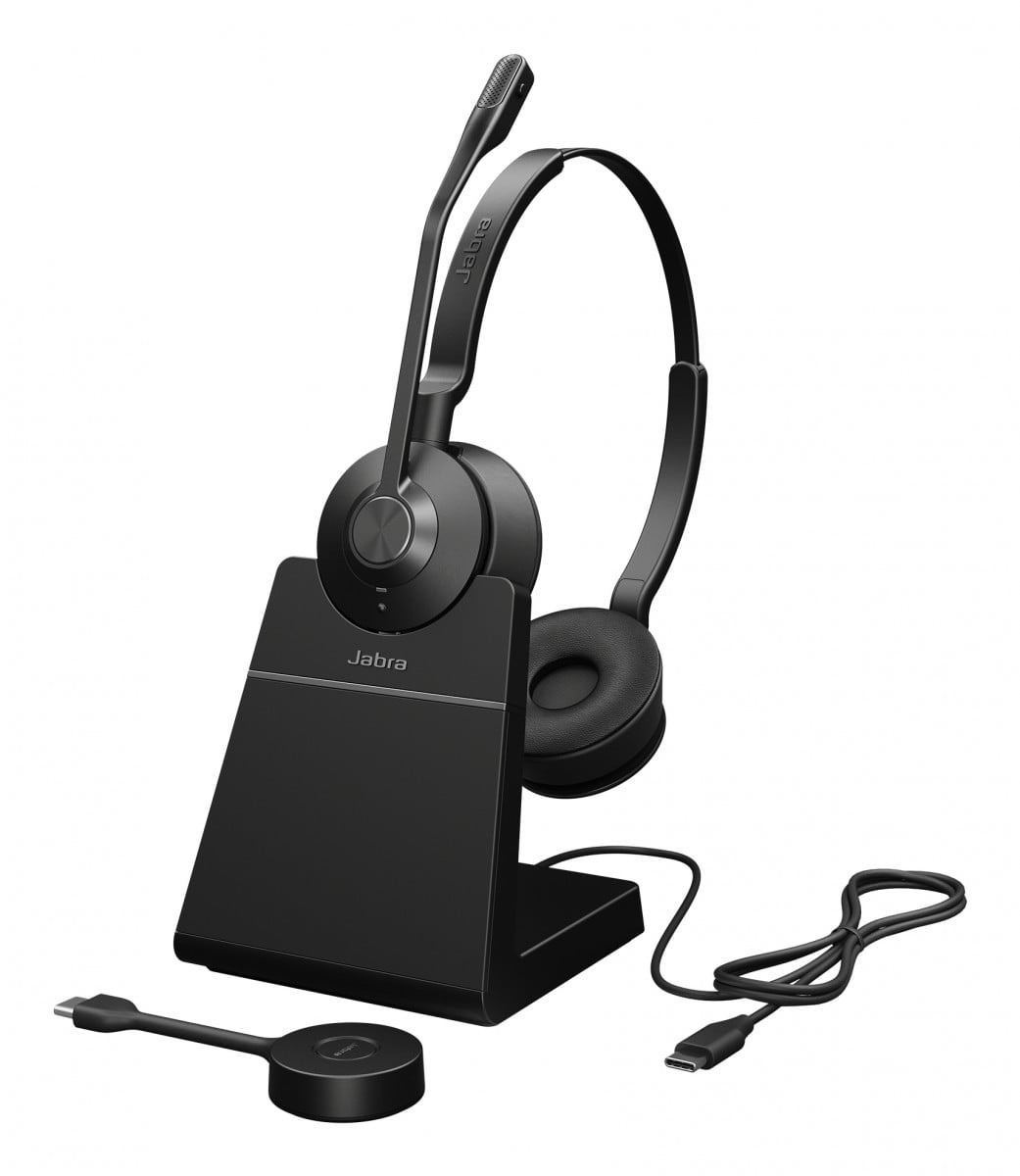 JABRA Jabra 9659-435-111 Engage 55 SE Cuffie Wireless per Ufficio Nere - AUDIO E CUFFIE PORTATILI | TecnoCARE.net Sabaudia, Latina, Terracina, San Felice Circeo e Pontinia