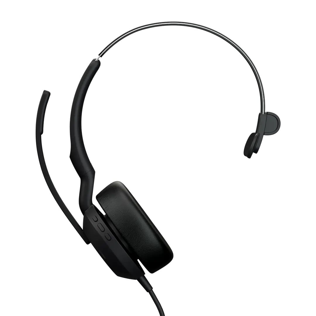 JABRA Jabra Evolve2 50, USB C/A, UC Mono, w/o BT Bluetooth logo for consistency, but no BT function - AUDIO E CUFFIE PORTATILI | TecnoCARE.net Sabaudia, Latina, Terracina, San Felice Circeo e Pontinia