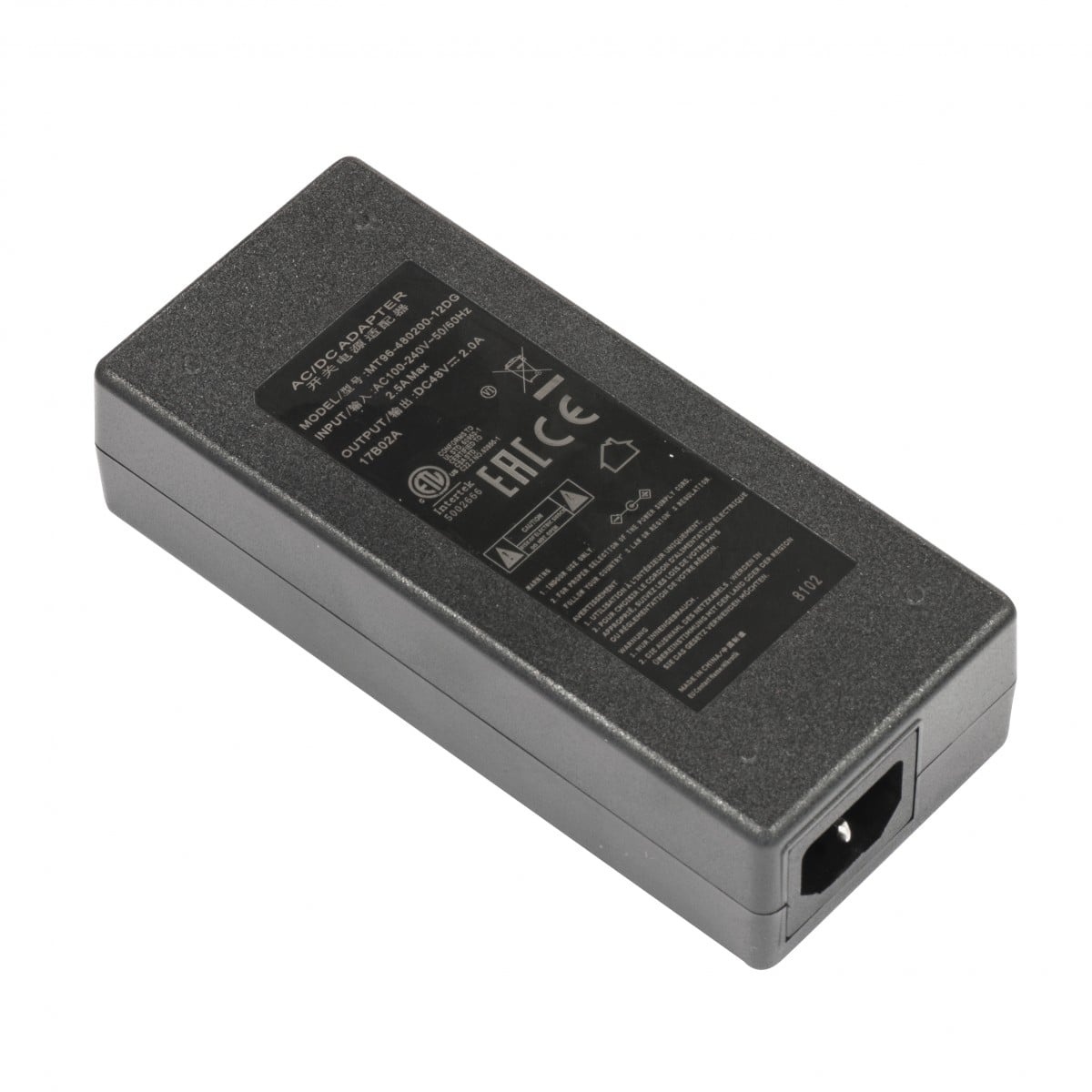 MIKROTIK Mikrotik 48V2A96W adattatore e invertitore Interno 96 W Nero - BATTERIE E ALIMENTATORI | TecnoCARE.net Sabaudia, Latina, Terracina, San Felice Circeo e Pontinia
