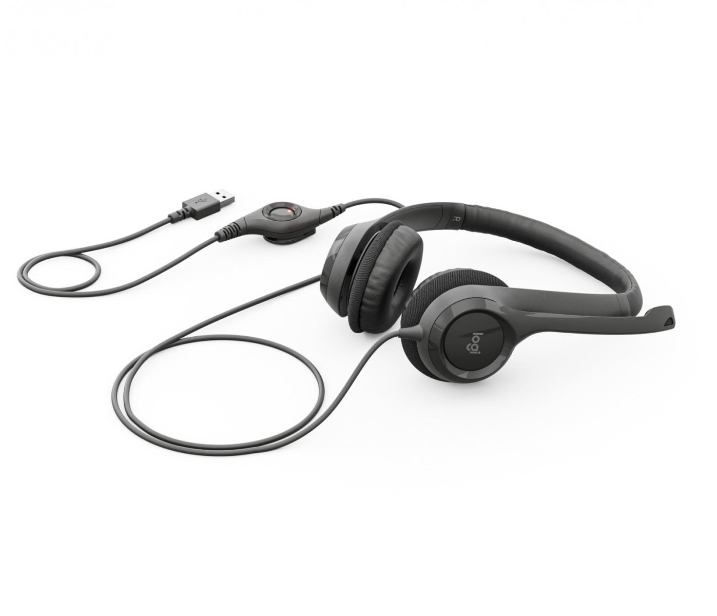 LOGITECH Logitech 981-000014 H390 Cuffie USB - AUDIO E CUFFIE PORTATILI | TecnoCARE.net Sabaudia, Latina, Terracina, San Felice Circeo e Pontinia