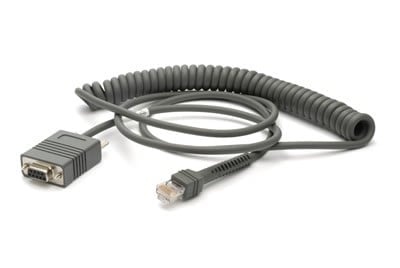 ZEBRA Zebra RS232 Cable - 2,7 m - DB-9 - RS-232 - Grigio - CAVI PER COMPUTER E PERIFERICHE | TecnoCARE.net Sabaudia, Latina, Terracina, San Felice Circeo e Pontinia