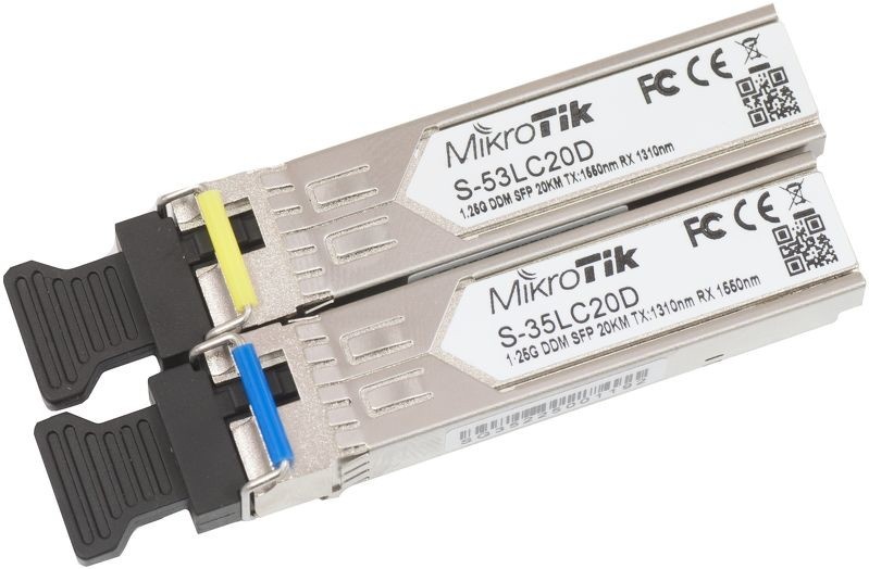 MIKROTIK Mikrotik S-3553LC20D modulo del ricetrasmettitore di rete 1250 Mbit/s SFP - RETI | TecnoCARE.net Sabaudia, Latina, Terracina, San Felice Circeo e Pontinia