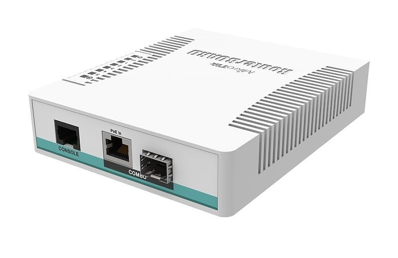 MIKROTIK Mikrotik CRS106-1C-5S switch di rete Gigabit Ethernet (10/100/1000) Supporto Power over Ethernet (PoE) Bianco - RETI | TecnoCARE.net Sabaudia, Latina, Terracina, San Felice Circeo e Pontinia