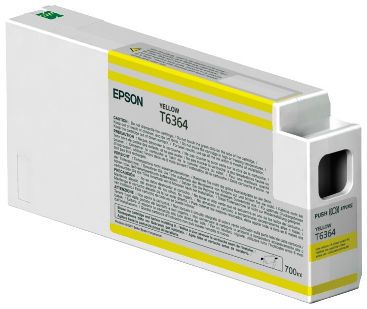 EPSON Epson Singlepack Yellow T636400 UltraChrome HDR 700 ml cartuccia d'inchiostro 1 pz Originale - STAMPANTI E SCANNER | TecnoCARE.net Sabaudia, Latina, Terracina, San Felice Circeo e Pontinia